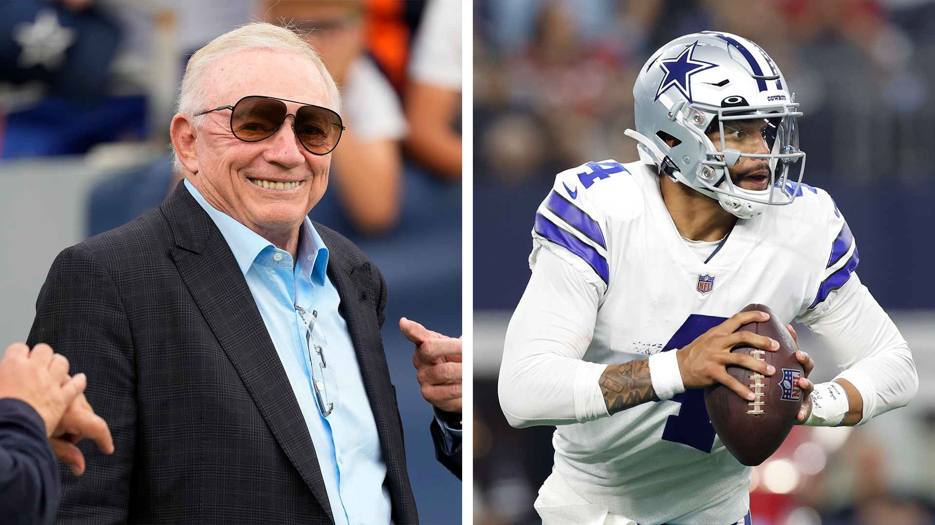 Jerry Jones: Cowboys to test Dak Prescott's 'spin' Wed.