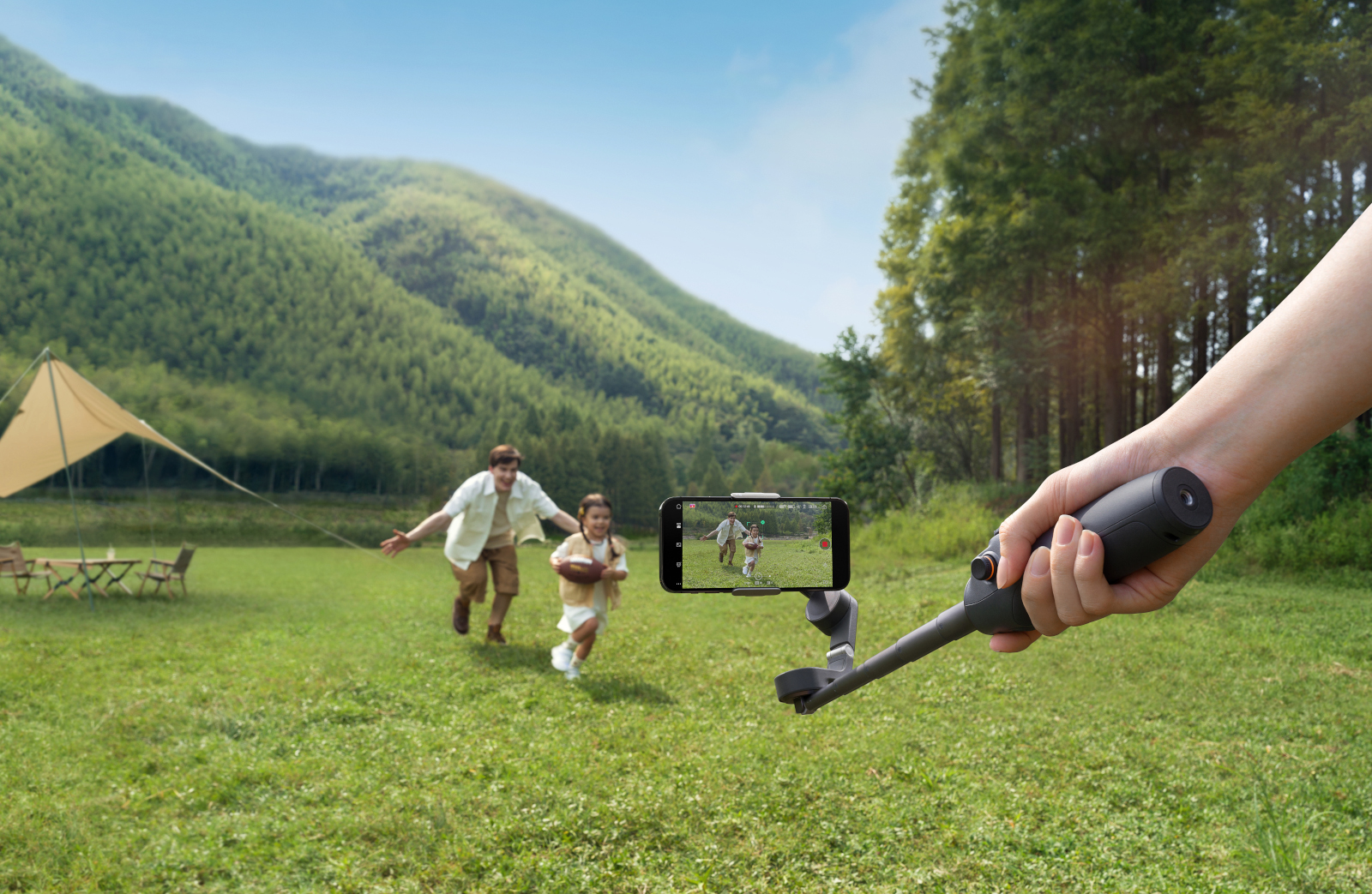 DJI's Osmo Mobile 6 gimbal offers improved tracking and a new "quick launch" feature