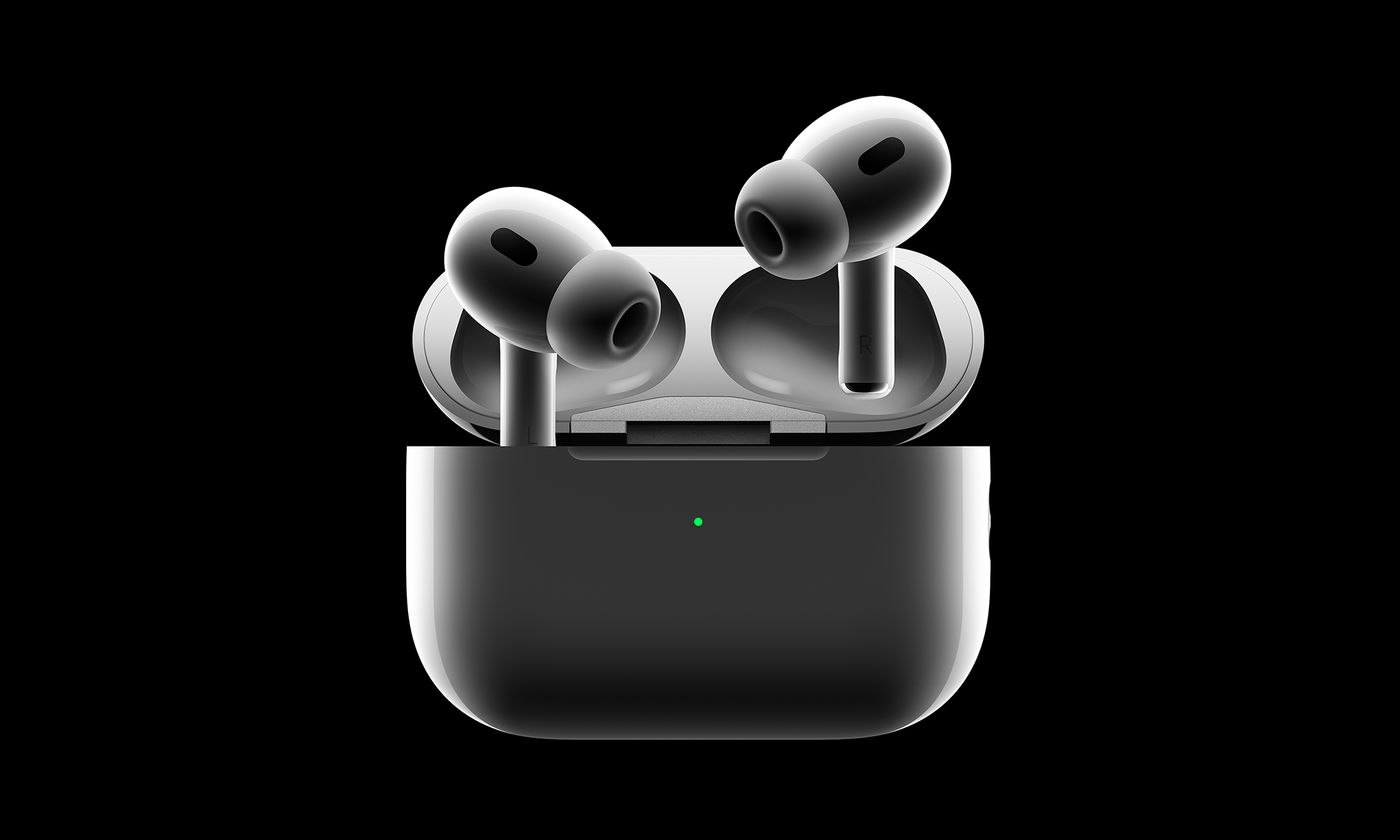 <p>The new Apple AirPods Pro (2022)The new Apple AirPods Pro (2022)</p>
