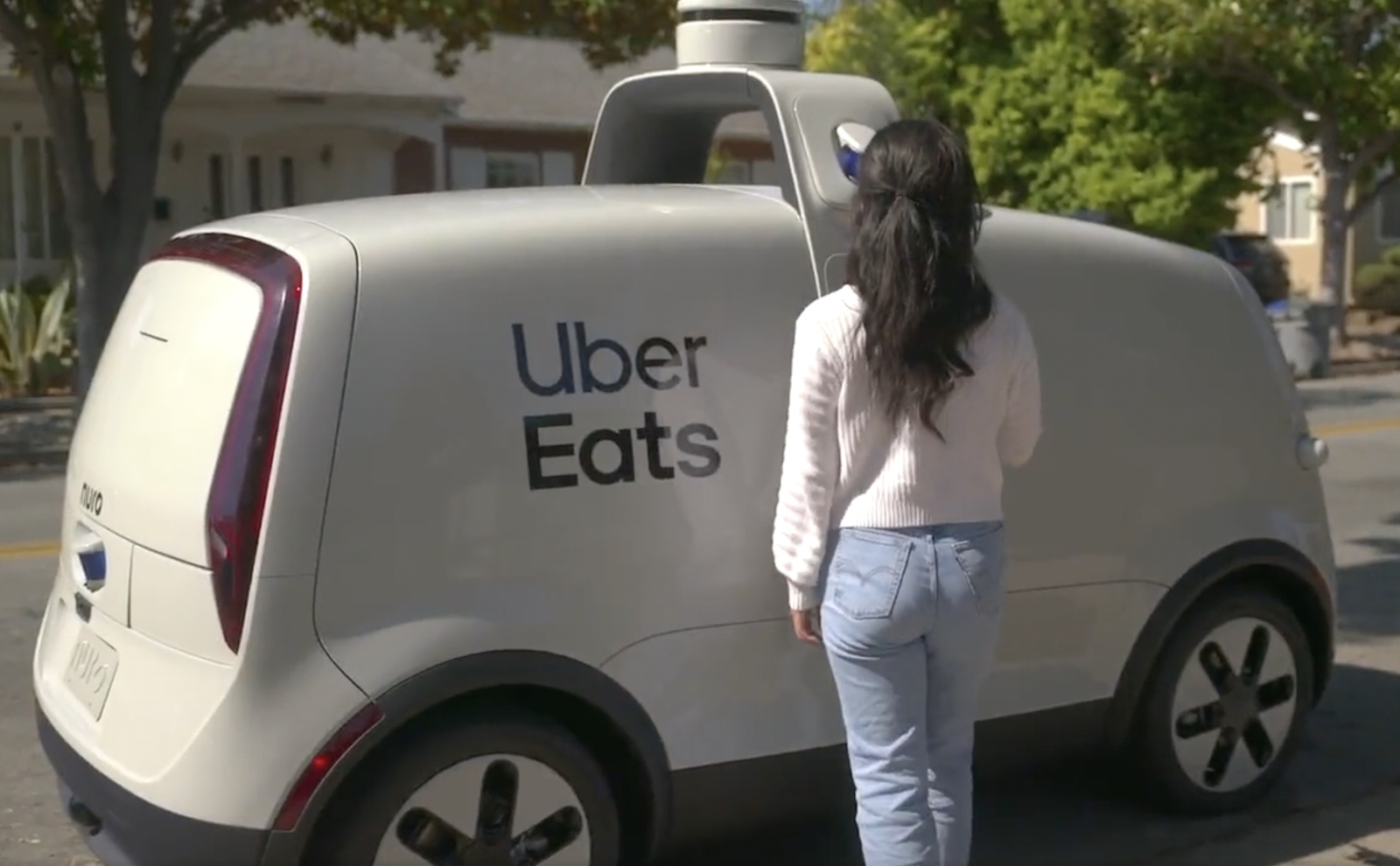 Uber Eats and Nuro are making autonomous food deliveries in Texas and California