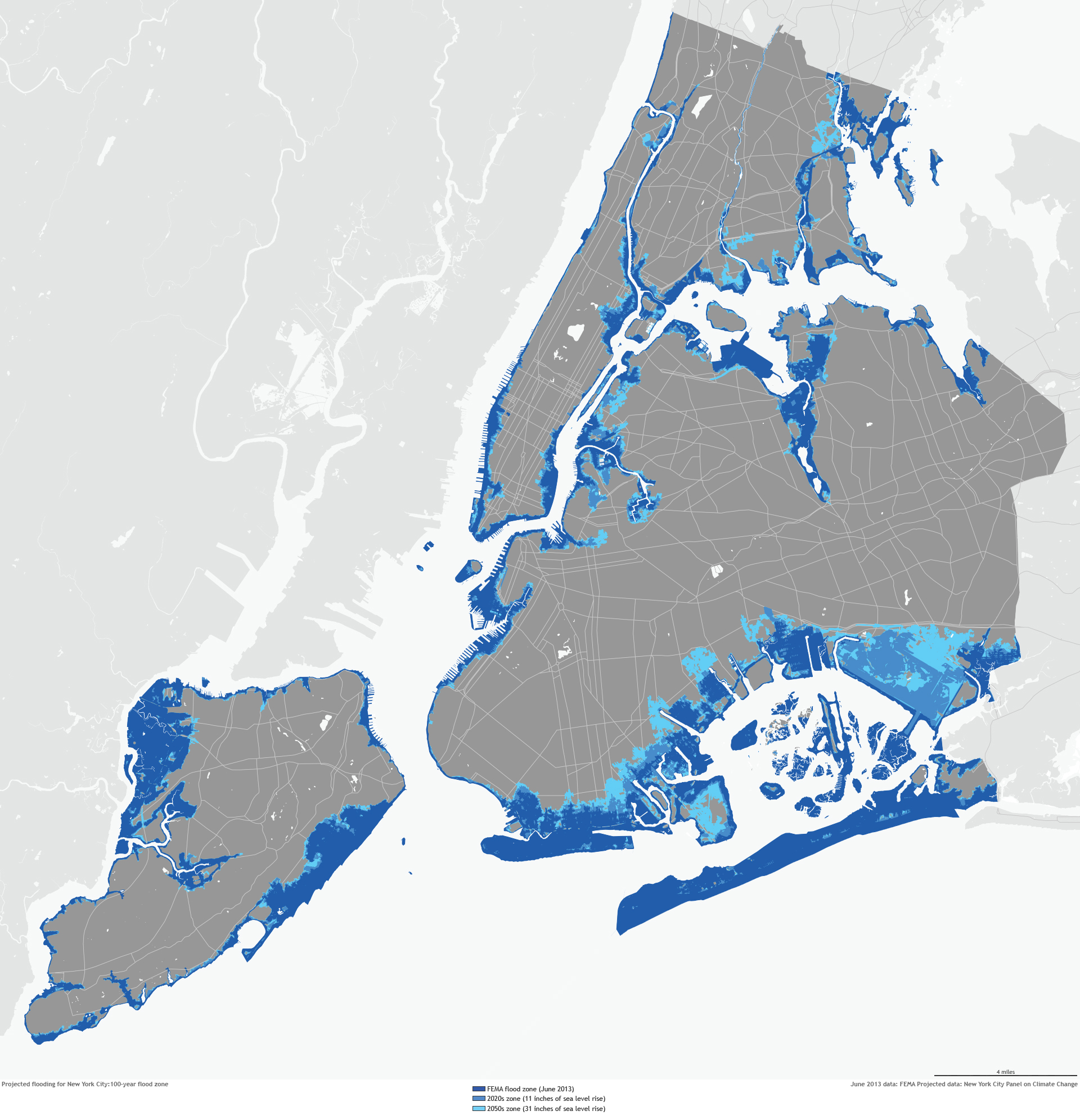 NYC floodplains