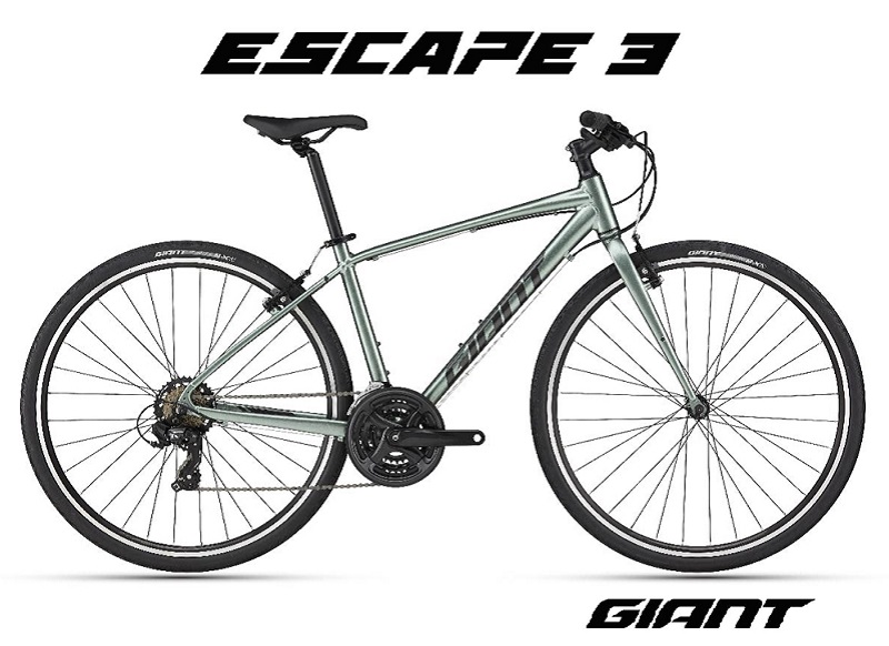 ▲GIANT ESCAPE 3 都會運動自行車2023年式，可享受城市運動的平把車。（圖片來源：Yahoo購物中心）