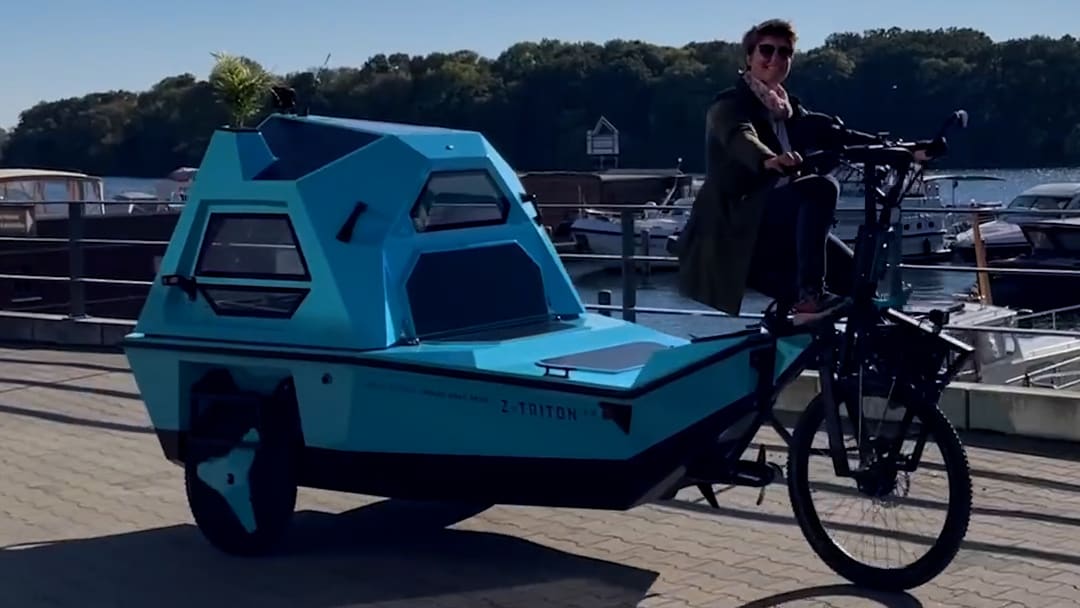 It's a boat! It's a camper! It's a… beTRITON bicycle?