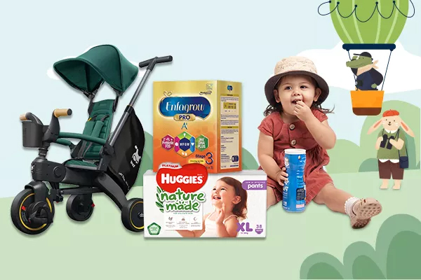 SALES: Up to 70% off at Lazada Singapore's baby fair