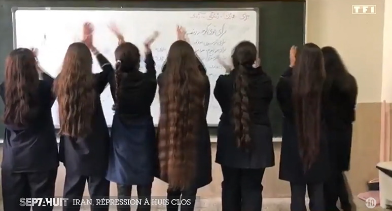 Seven to eight – “pure courage”, “tears in your eyes”, “unbearable images”: twits moved by report on Iranian women’s revolt