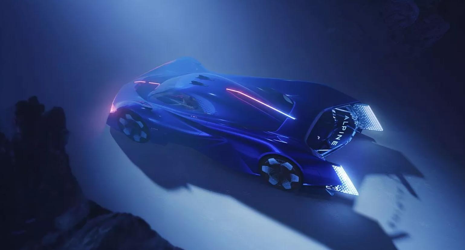圖／Alpine於日前巴黎車展中，展示以氫為動力的Alpenglow概念跑車，最近更釋出一系列官圖，讓車迷能一窺這輛以氫為動力的跑車魅力。