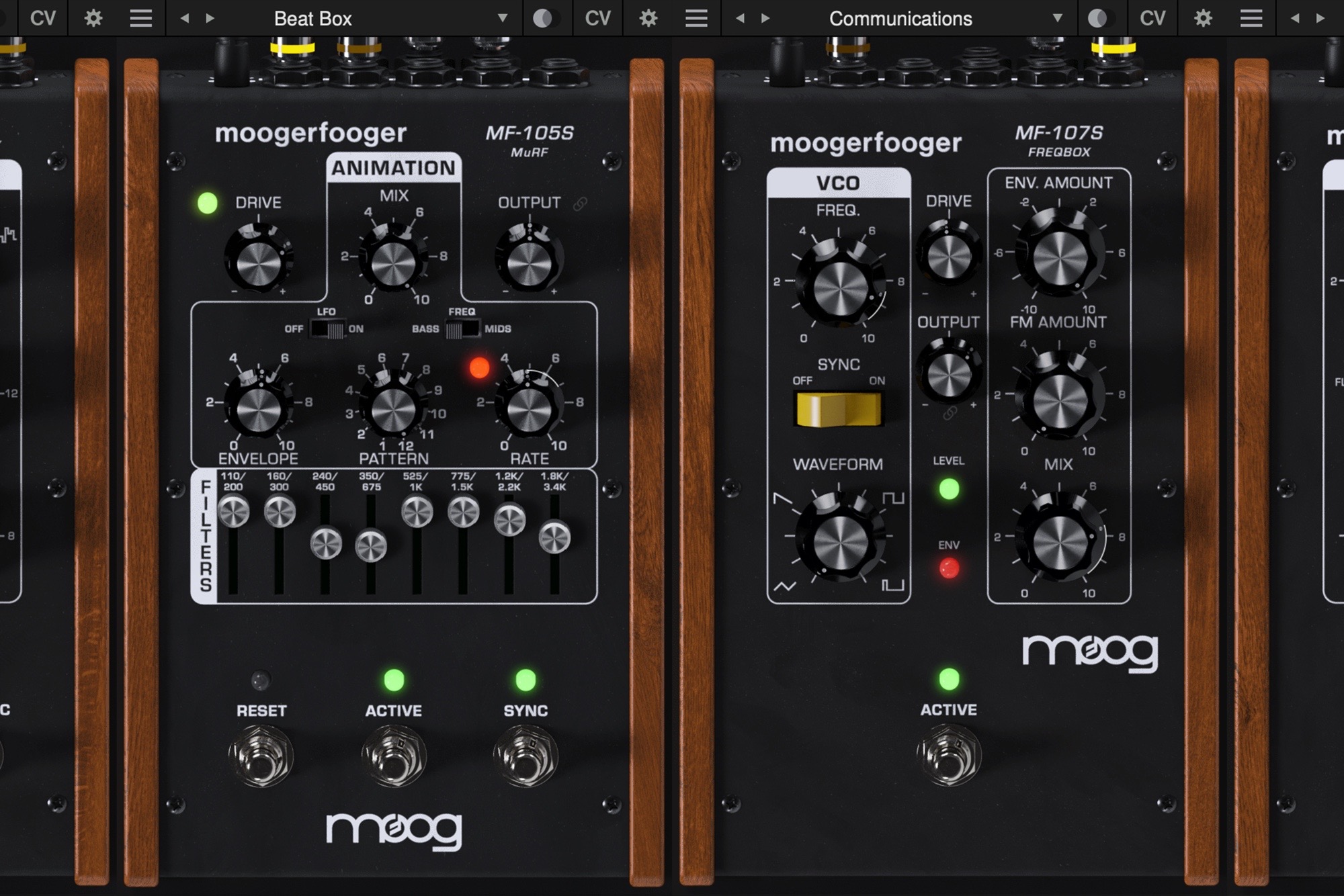 Moogerfooger Effects plugins