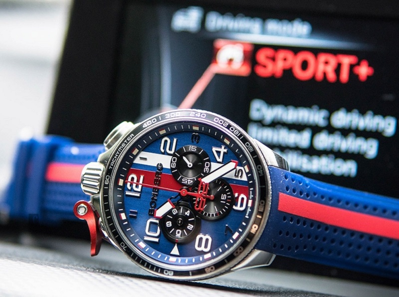 ▲Bomberg炸彈錶 Bolt-68 Racing系列，每一款均具現代感運動風貌。（圖片來源：Yahoo購物中心）