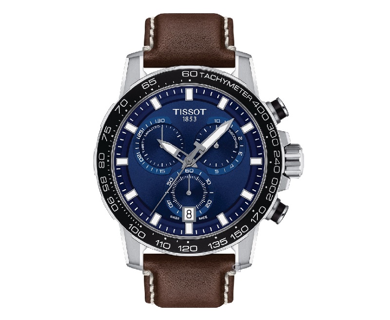 ▲TISSOT SUPERSPORT 競速賽車運動時尚錶T1256171604100，帶有雅痞時尚風。（圖片來源：Yahoo購物中心）