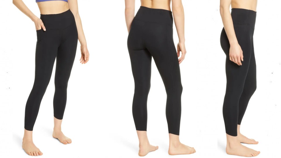 HUSH ALINA yoga fabric full length leggings