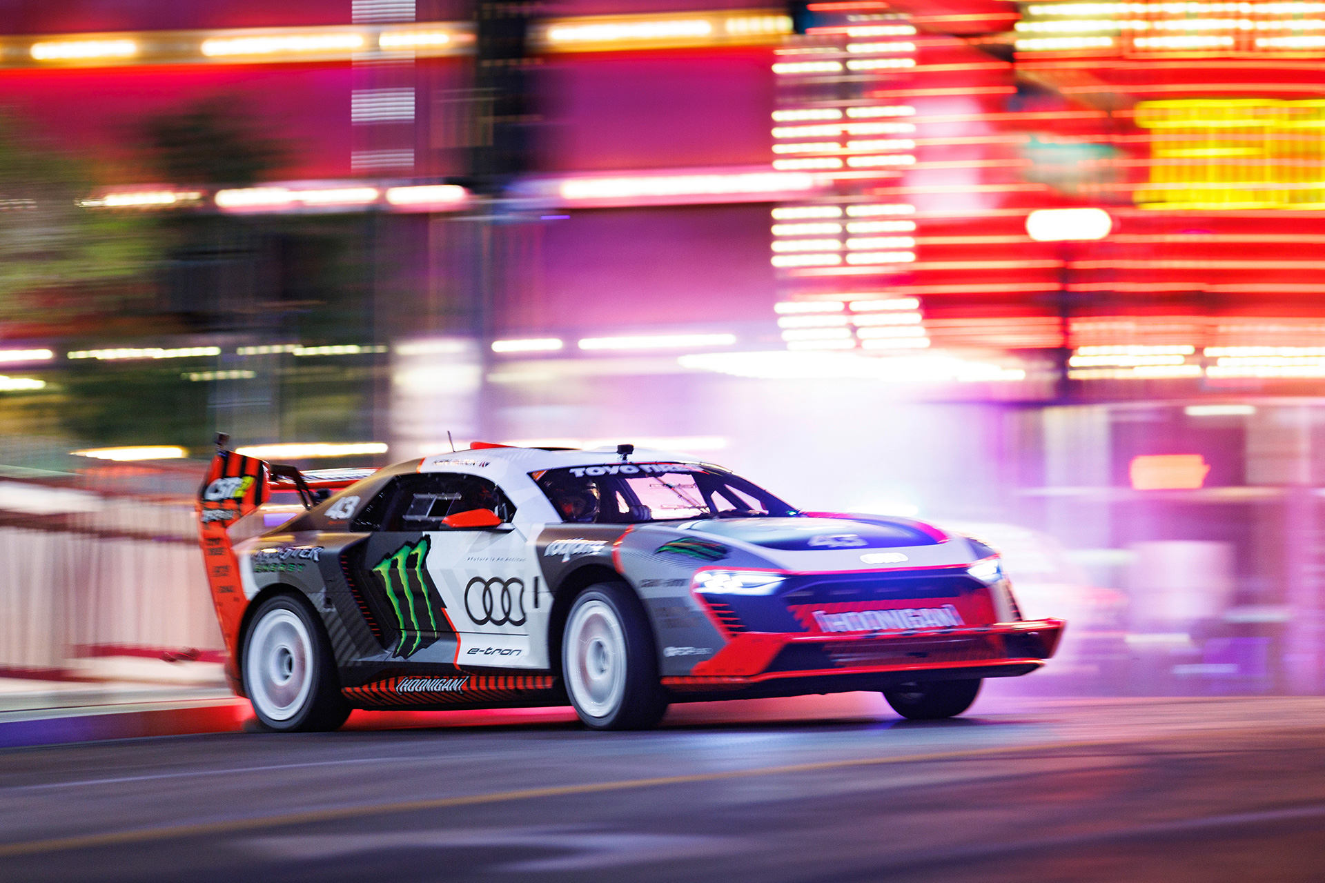 Ken Block’s first electric Gymkhana features a one-of-a-kind Audi EV