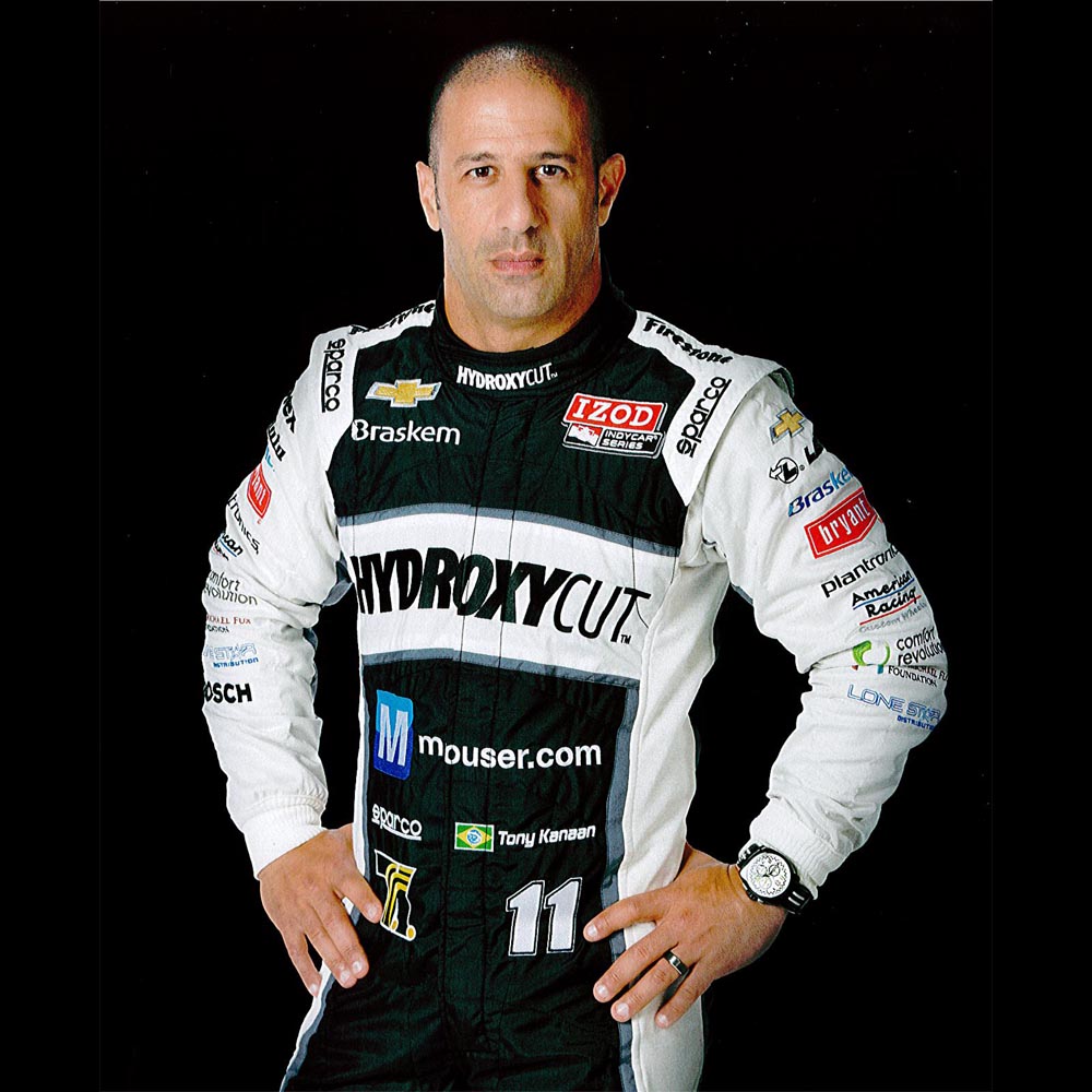 ▲巴西賽車手Tony Kanaan活躍於印第賽車，與 LUMINOX聯手打造XL.1146限量錶。（圖片來源：Yahoo購物中心）