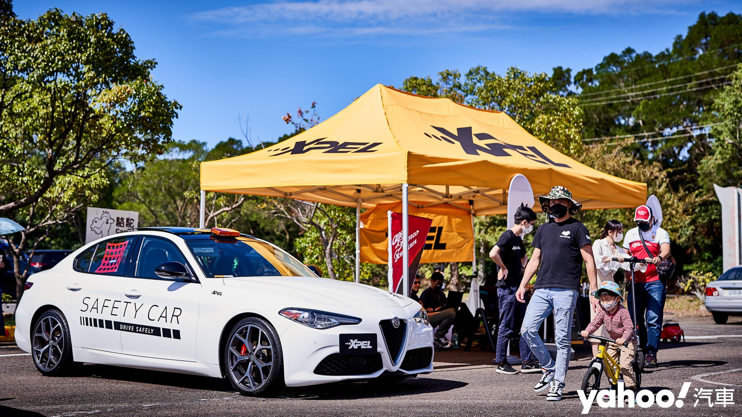 知名保護膜品牌Xpel依循著車友關係網而熱切贊助活動站台。