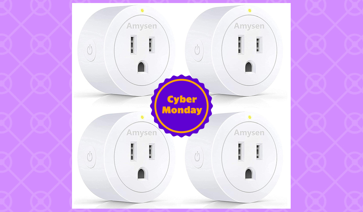 Amysen smart plugs are on sale at  for Cyber Monday