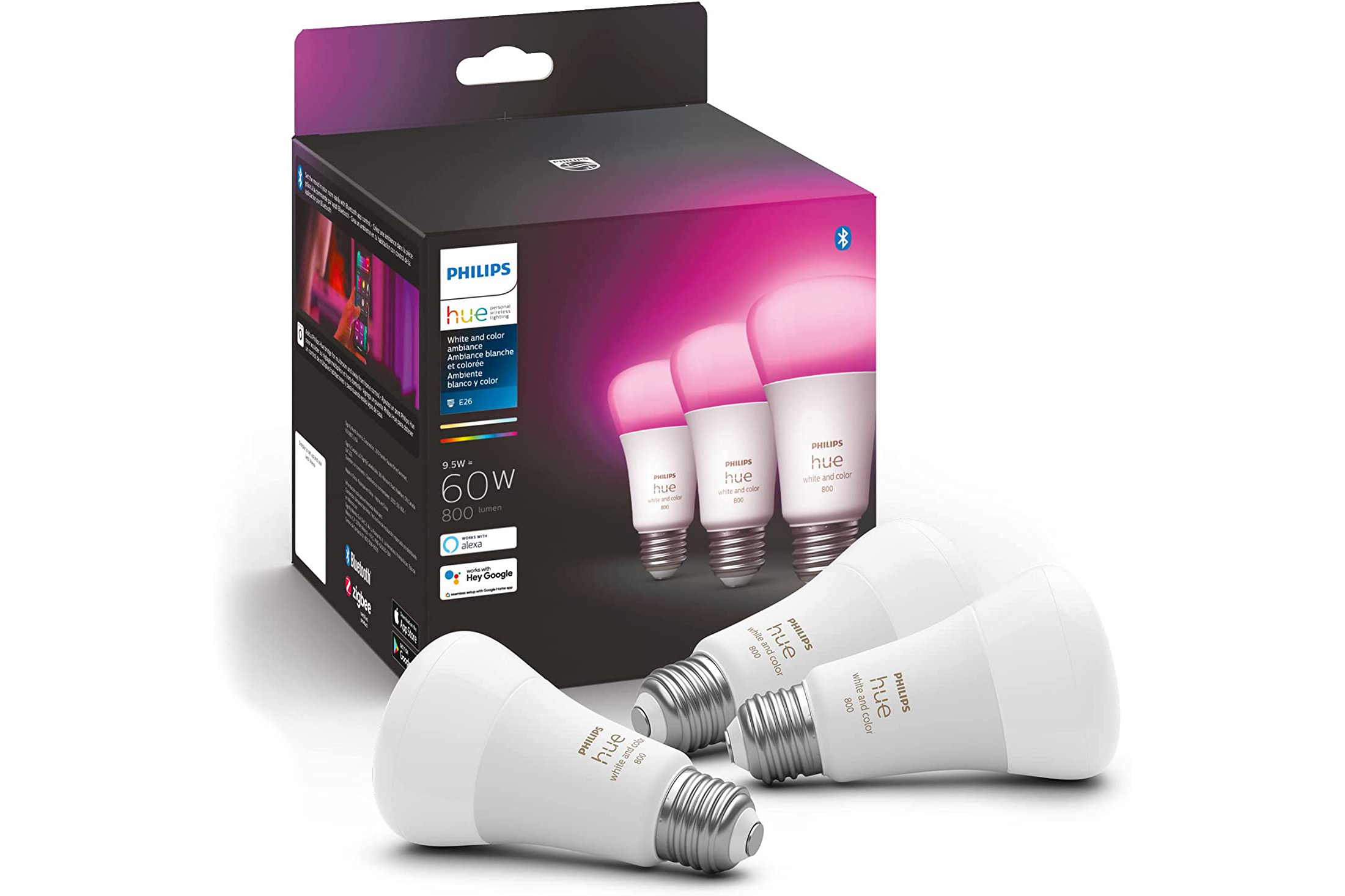 Philips Hue smartbulbs