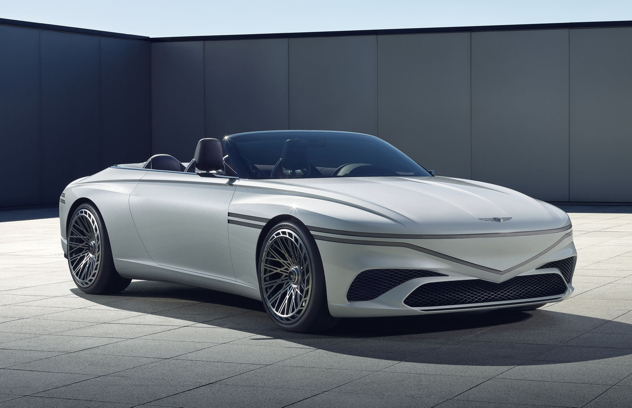 Genesis unveils a sleek X Convertible concept EV