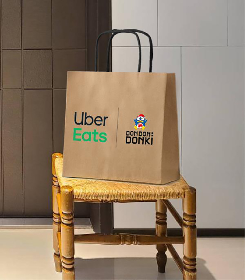 唐吉訶德宣布與外送平台Uber Eats攜手展開合作