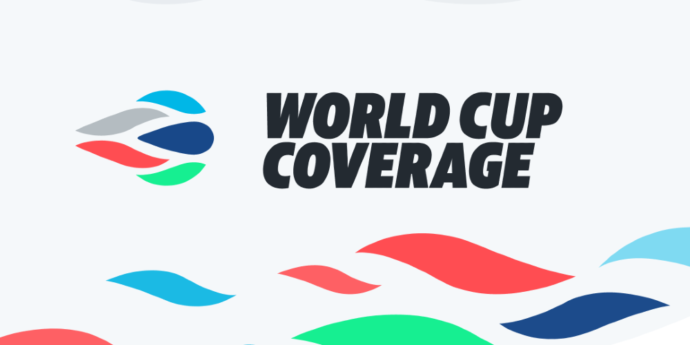 Banner image with text 'World Cup Coverage'