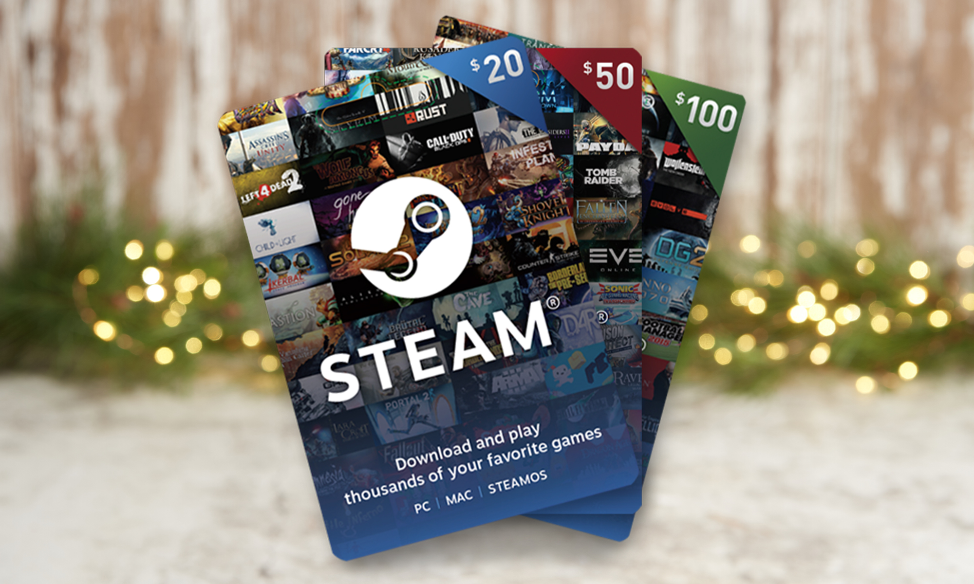 Steam Gift card