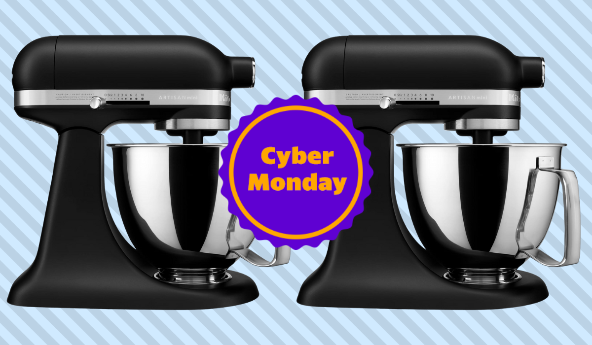 The Mini KitchenAid Stand Mixer is on sale at  for Cyber Monday