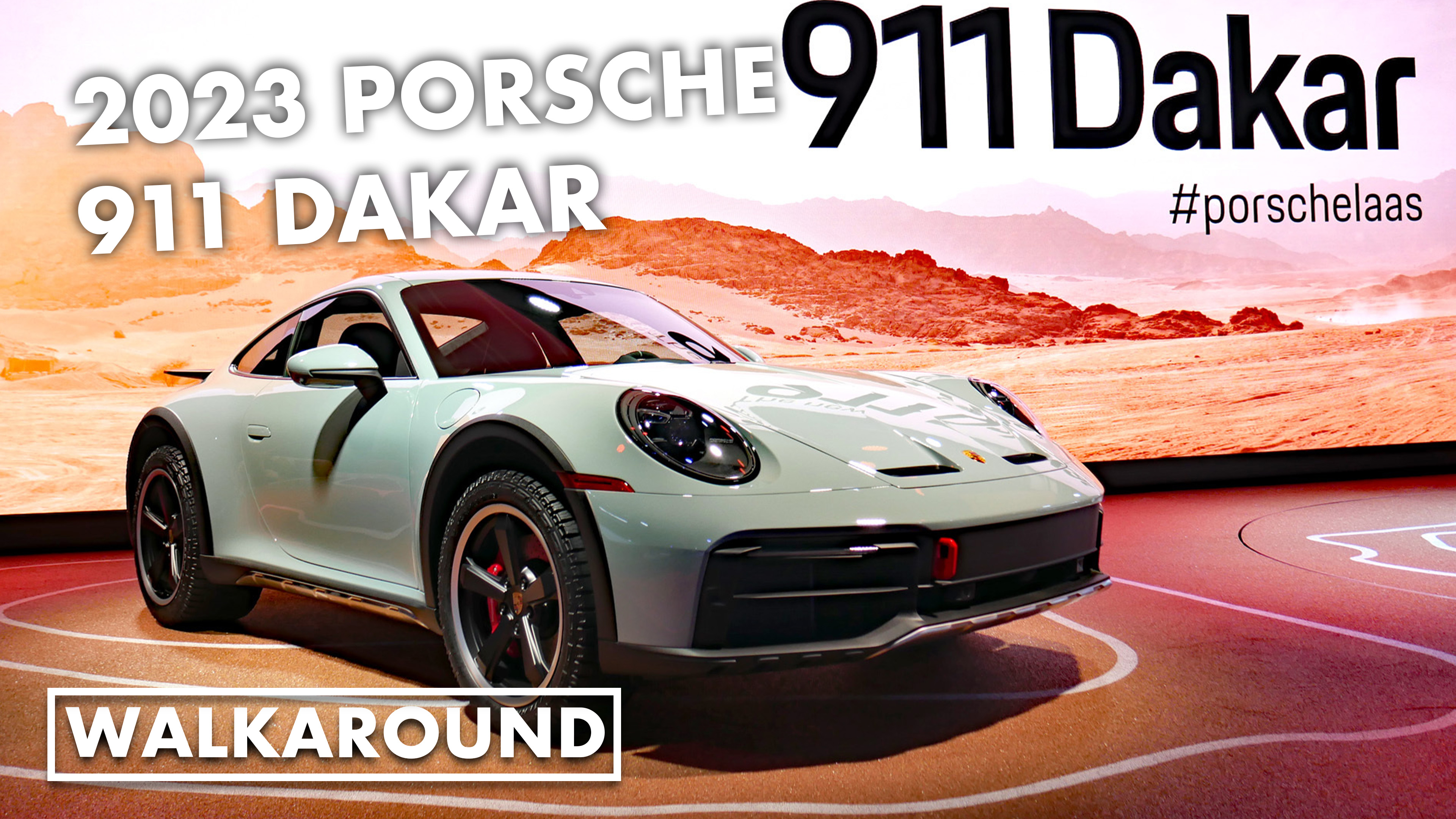 Porsche 911 Dakar is an off-roading 911...Seriously!