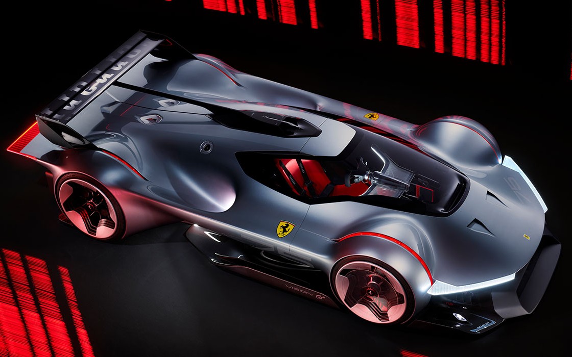 Ferrari's Vision hybrid race car arrives in 'Gran Turismo 7' on December 23