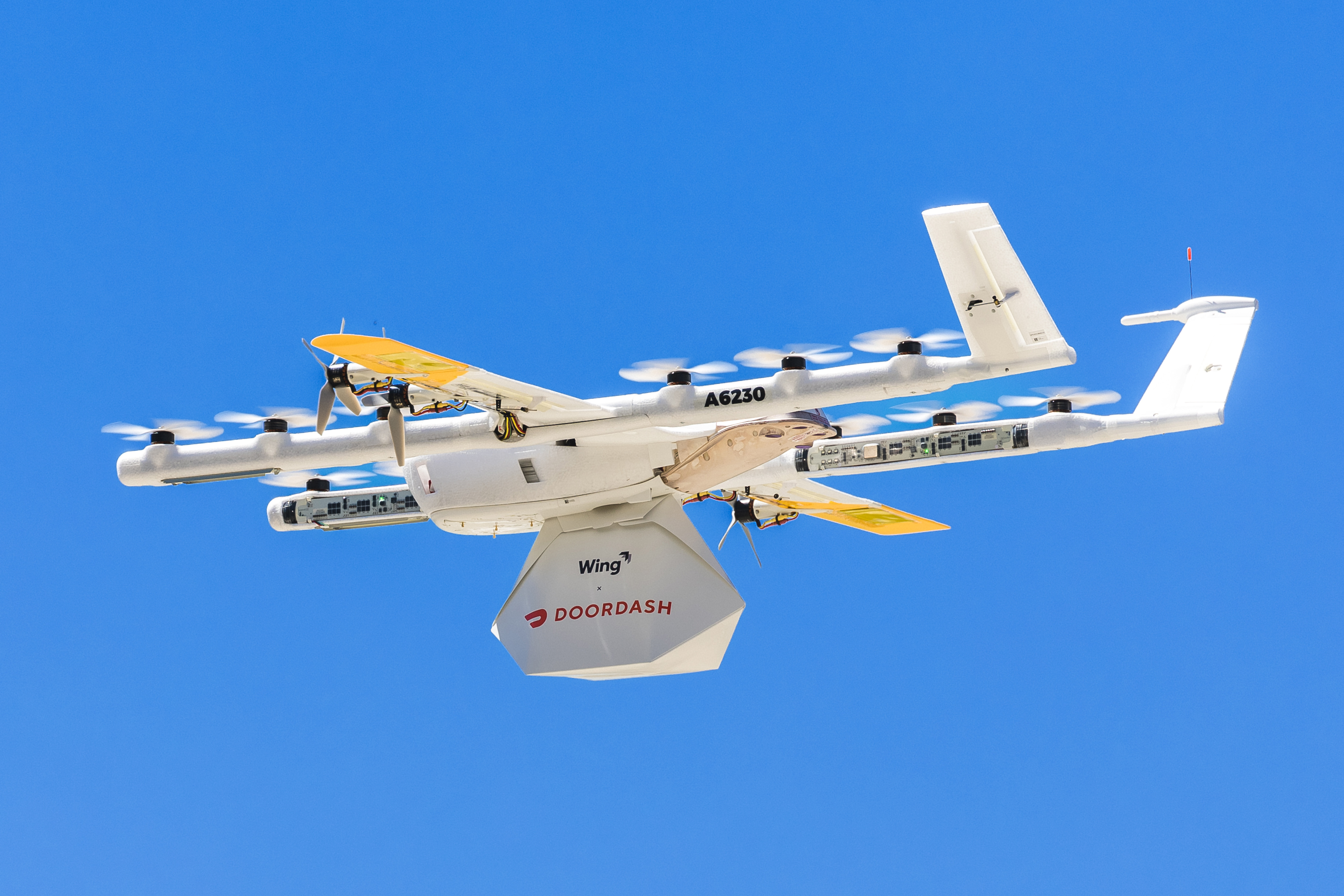 DoorDash is piloting drone deliveries with Wing in Australia