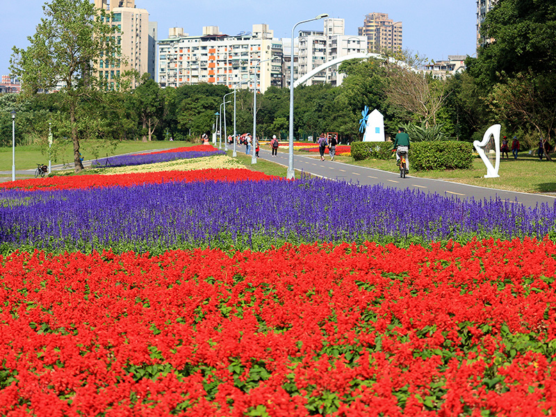 古亭河濱公園（圖片來源：台北市政府工務局）