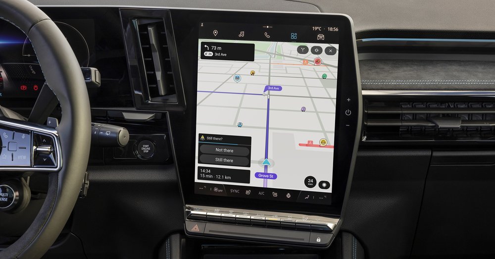 Waze otrzymuje własną aplikację Android Automotive