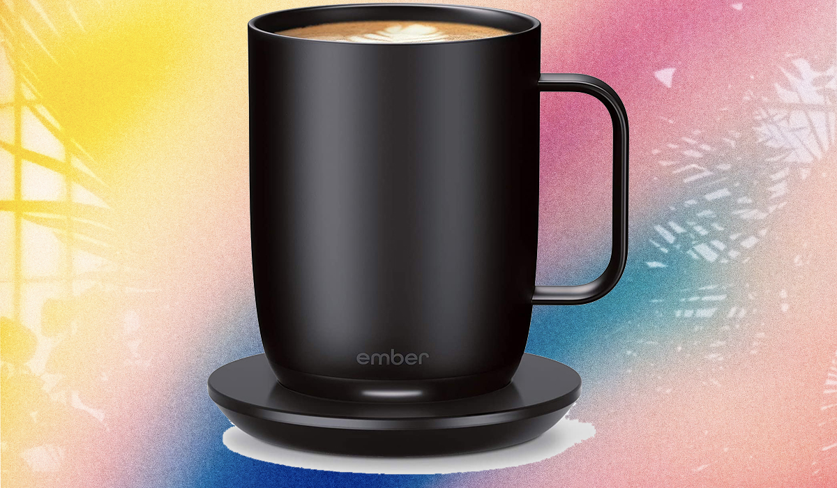 Ember temp. control smart mug with charging coaster now $120 for Prime Day  (Black or white)