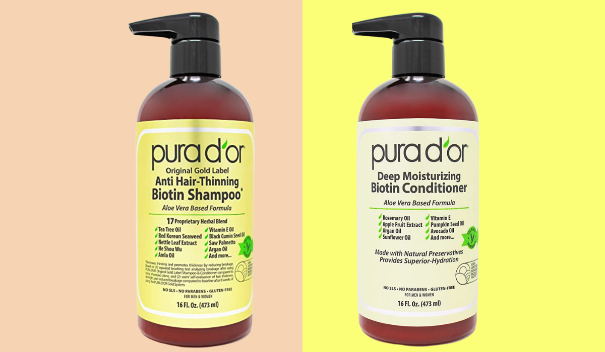 Pura d'or Original Gold Label Anti Hair Thinning Shampoo Review