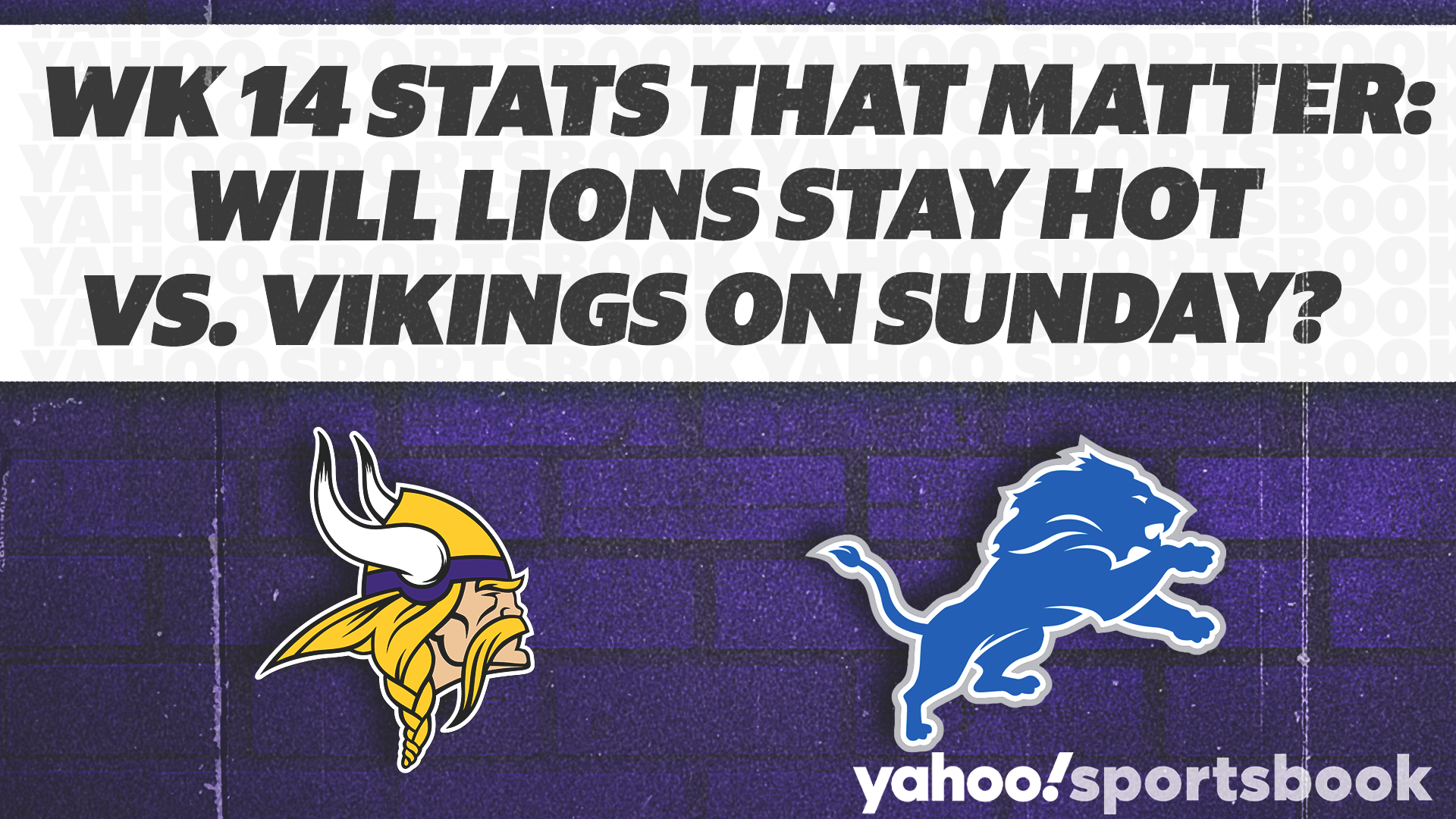 Vikings-Lions betting line proves accurate; sportsbooks win overall