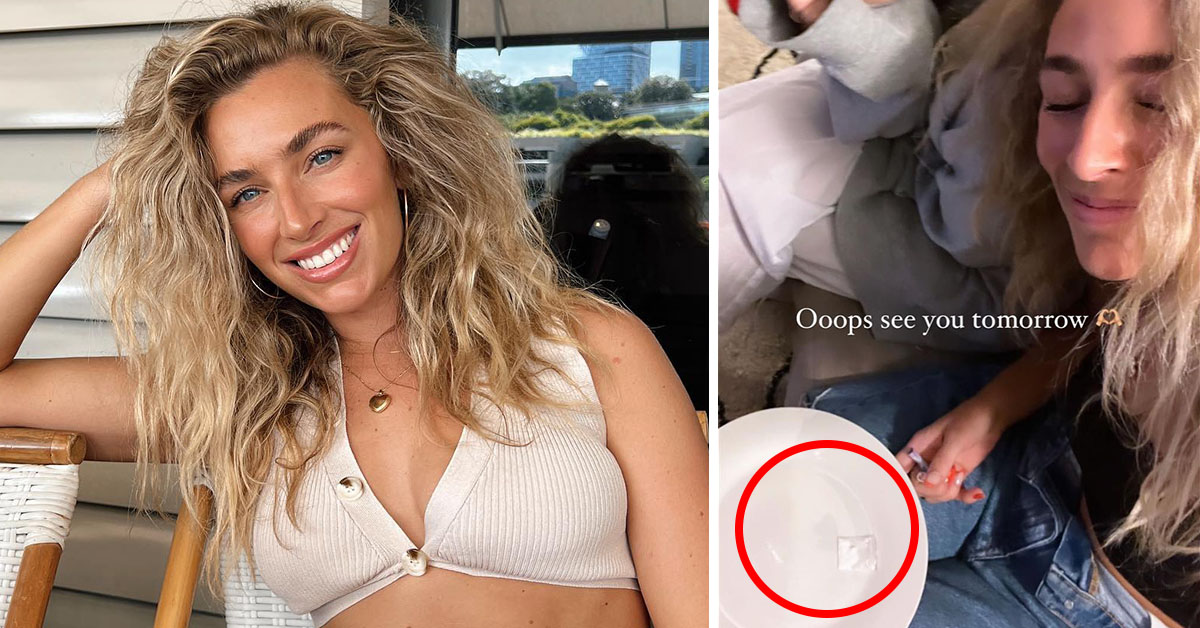 Love Island star Cassidy McGill causes uproar after visiting tourist site  in a bra and a skirt