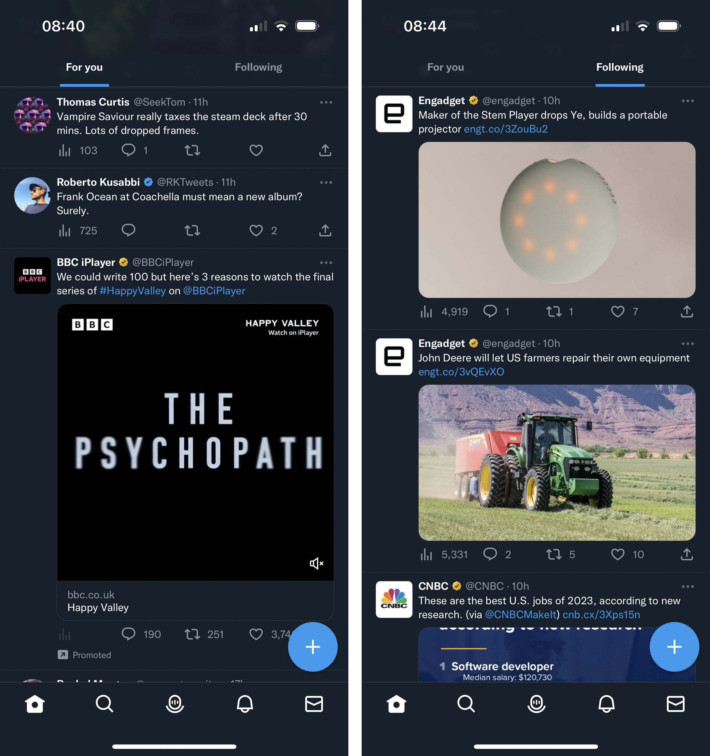 Twitter begins forcing its TikTok-like 'For You' timeline on iOS