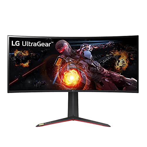 LG 34GP950G-B 34 Inch Ultragear QHD Nano IPS Curved Gaming Monitor