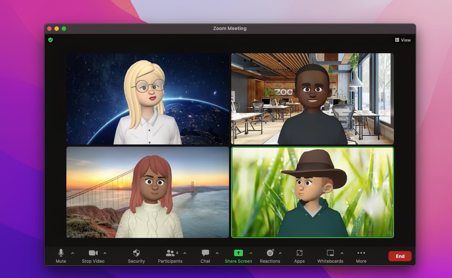 Zoom’s avatars now let you appear as a cartoon version of yourself