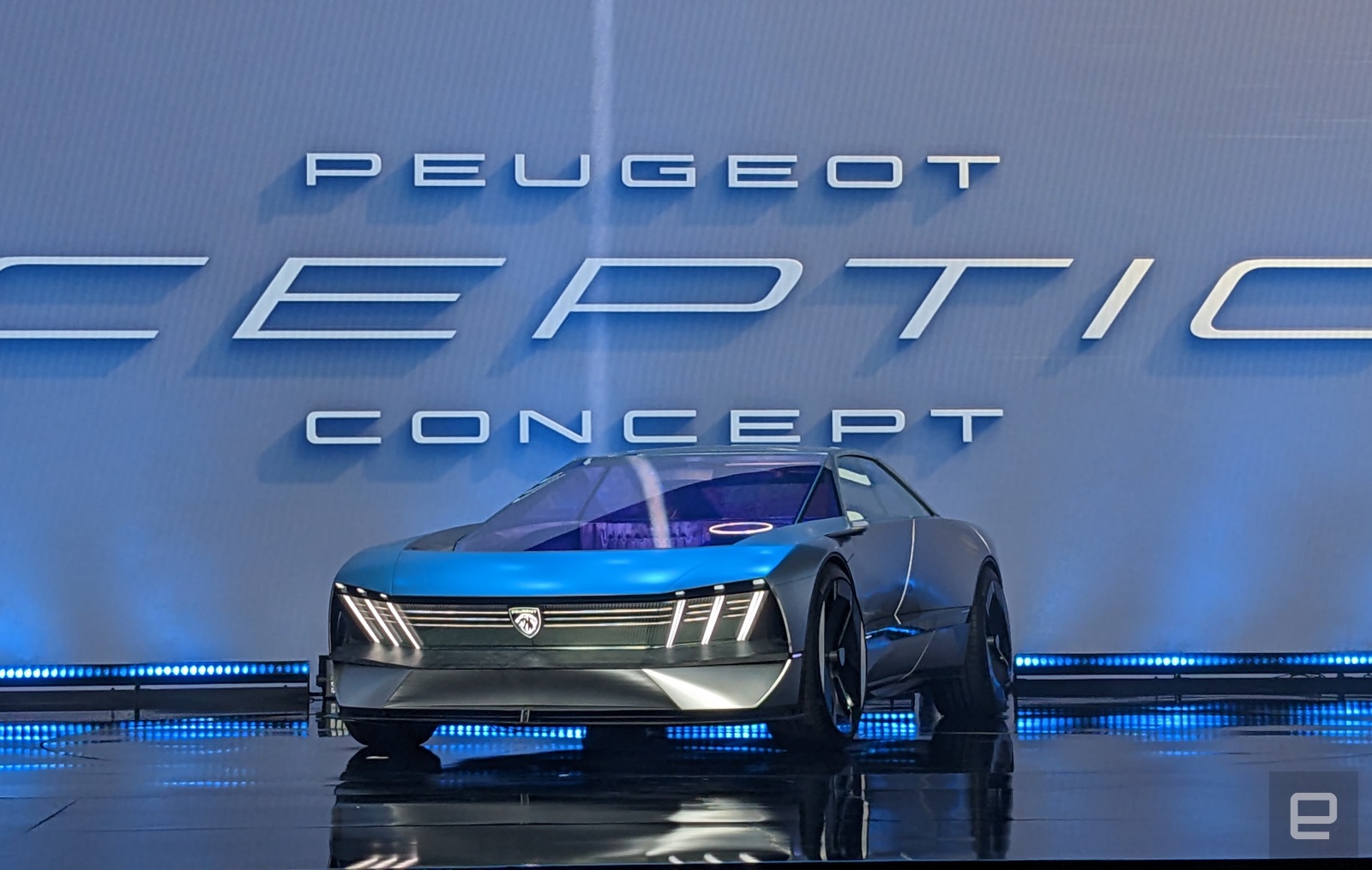 Peugeot анонсирует свой футуристический концепт Inception EV на выставке CES 2023