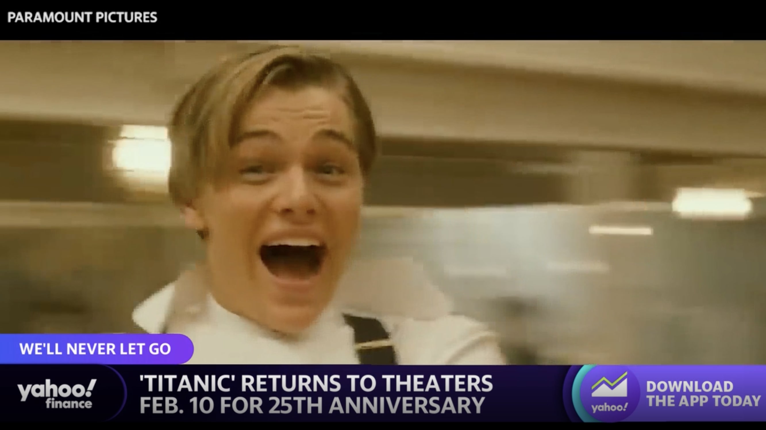 Titanic' to return to theaters February 10 for 25th anniversary screenings