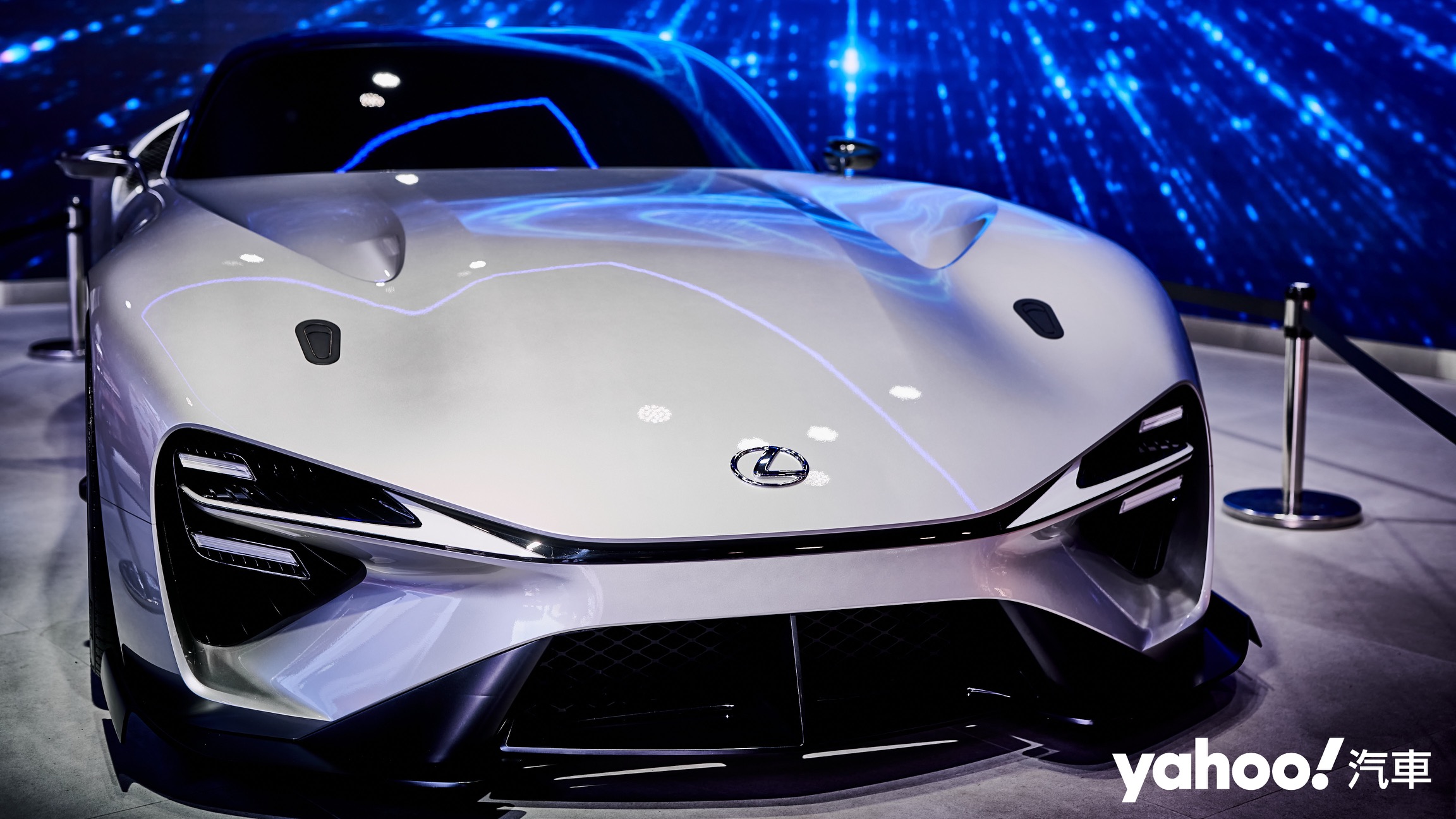 Lexus LFA後繼概念車Electrified Sport Concept台北信義區亮相！廠車化的純電超跑設定拜託一定要保留！