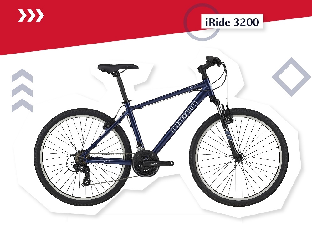 ▲Momentum iRIDE 3200 都會探索休閒車，採用坐墊快拆的省力設計。（圖片來源：Yahoo購物中心）