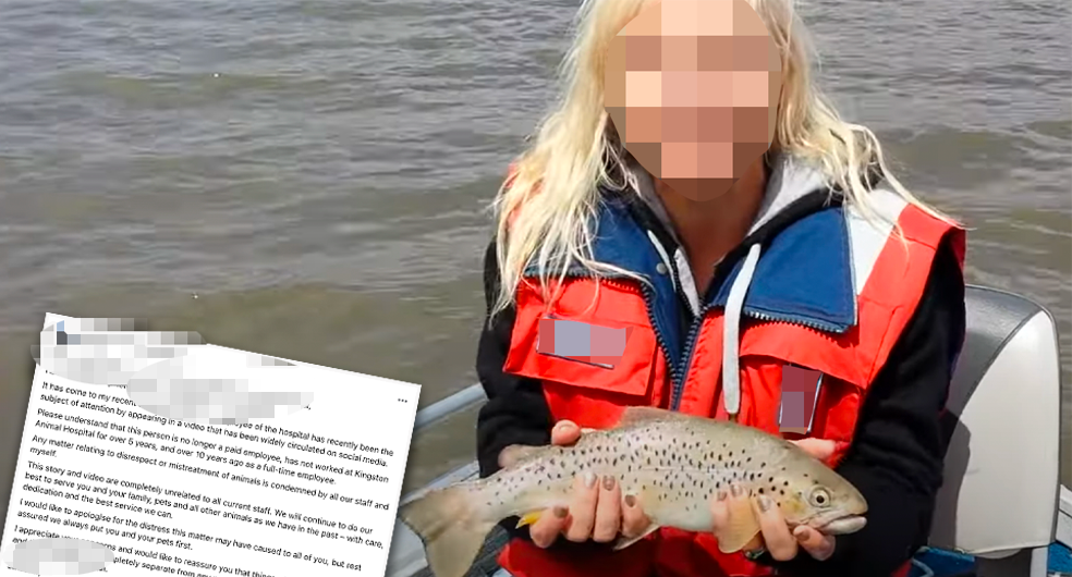 984px x 530px - Warning as video showing Aussie couple in alleged sex act with fish goes  viral