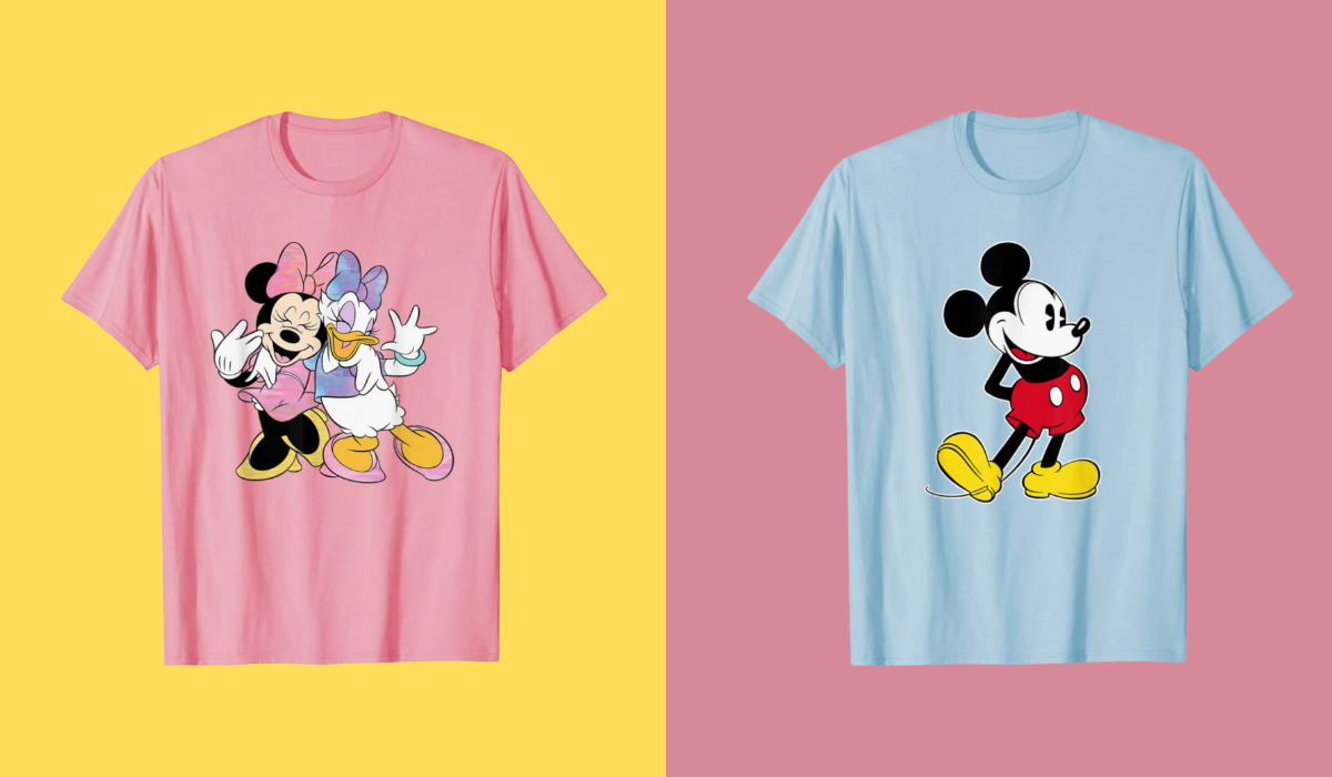 Disney apparel is marked down at Amazon