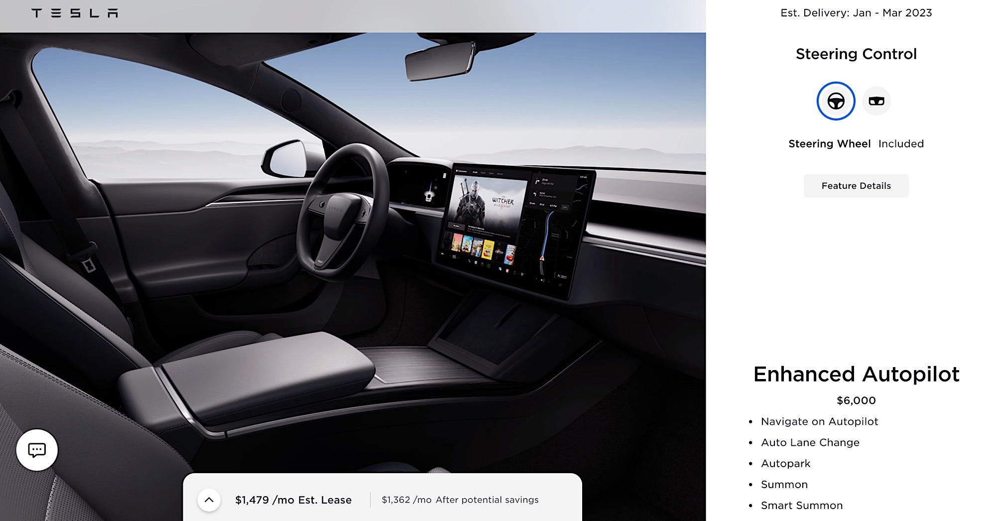 Tesla brings back the option of a round steering wheel for the Model S and X