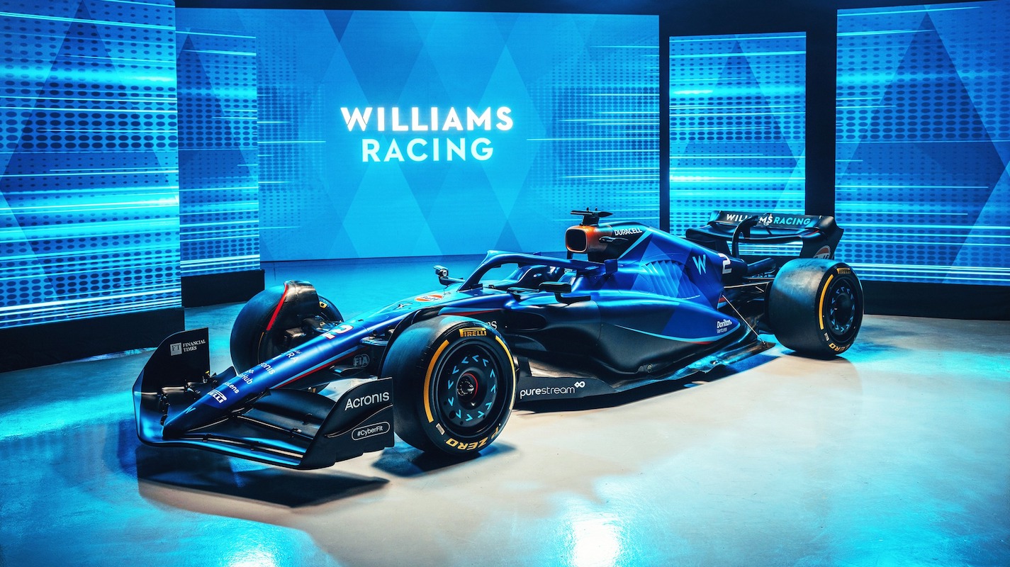 Williams車隊發表2023賽季F1賽車塗裝