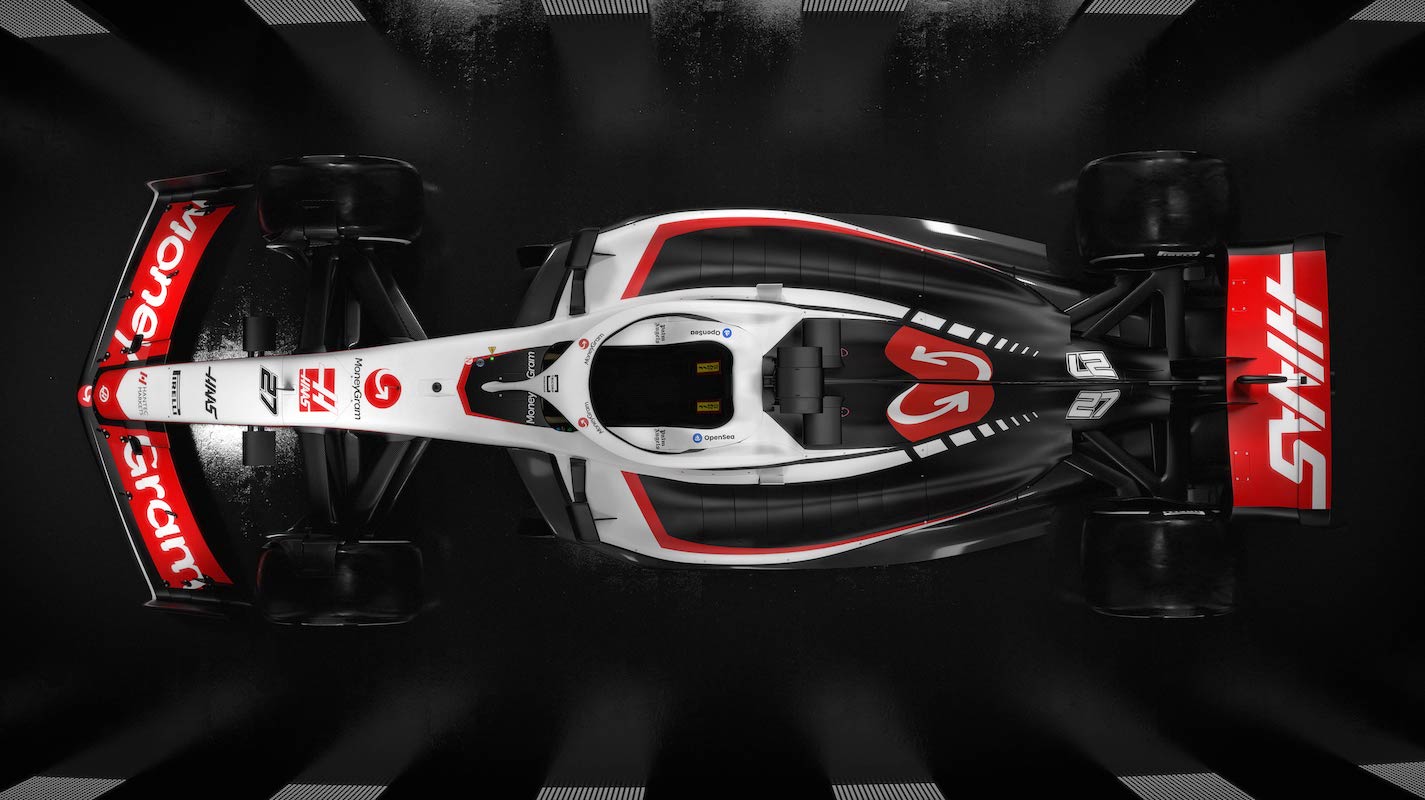 Haas車隊公布其2023年F1賽車塗裝
