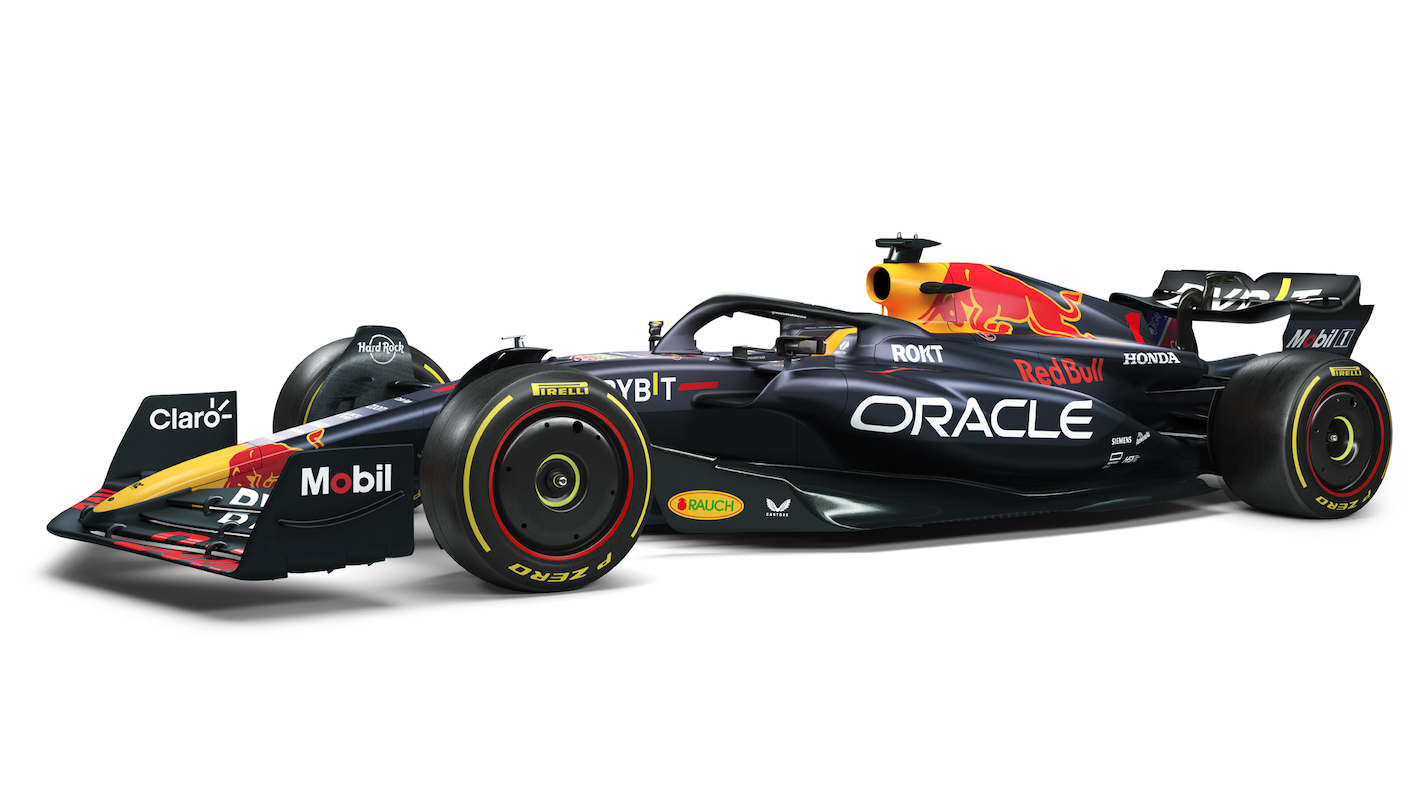 RBR在紐約發表2023年F1賽車塗裝