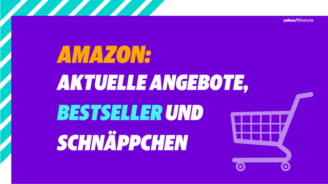 Header auf Seite mit dem Schriftzug: Amazon: Aktuelle Angebote, Bestseller und Schnäppchen. (Bild: Yahoo Lifestyle) 