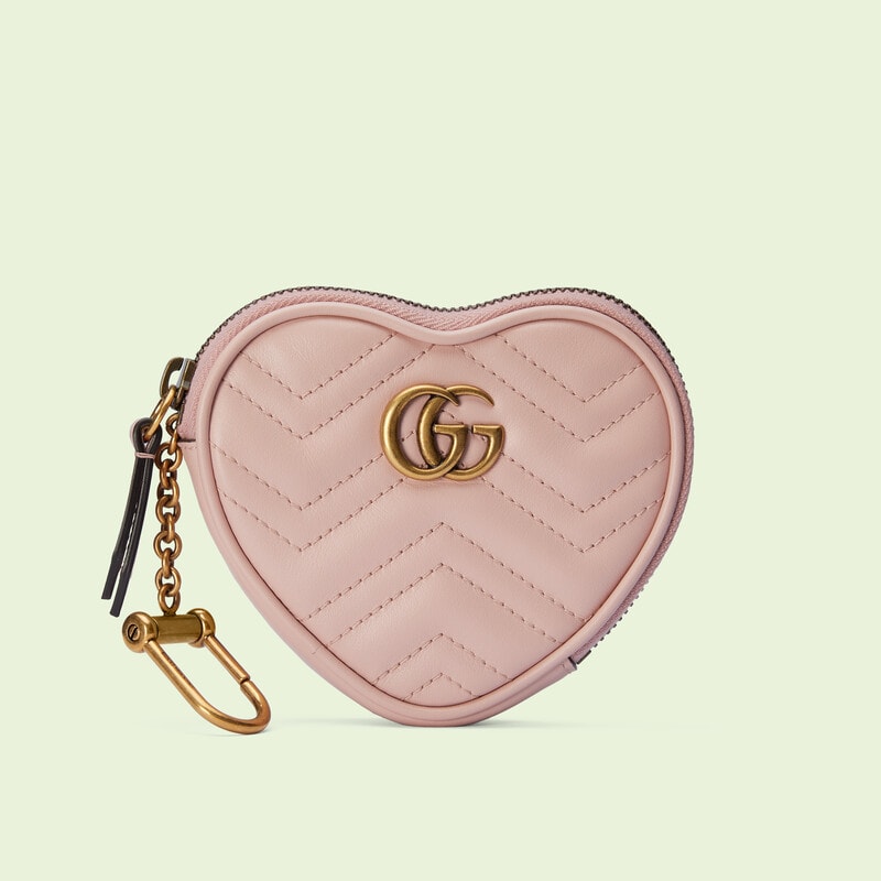 Gucci，心形零錢包  source：Gucci