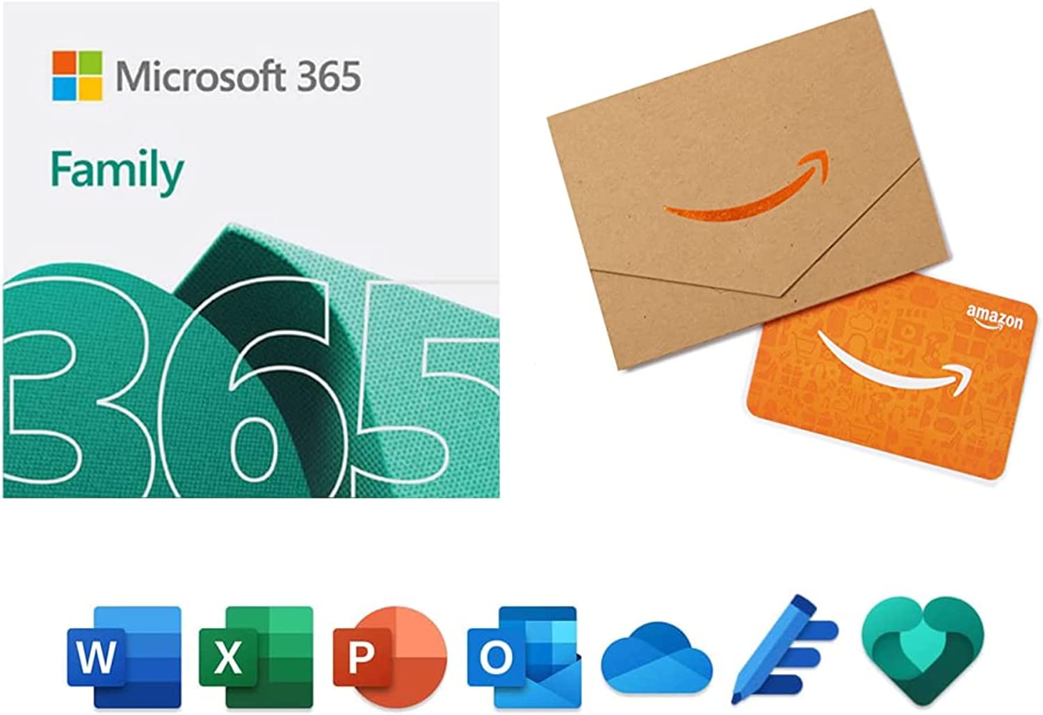 Amazon will give you a $50 gift card when you buy a year of Microsoft 365 Family