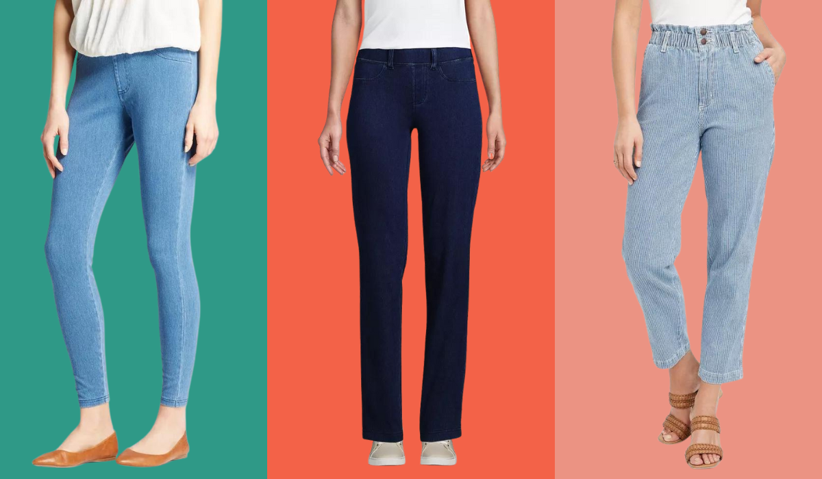 These are the 7 Best elastic waist jeans to shop at Target.